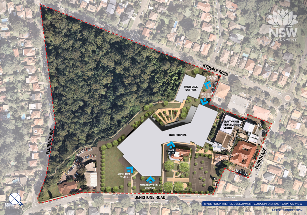 Ryde Hospital Redevelopment - Health Infrastructure NSW